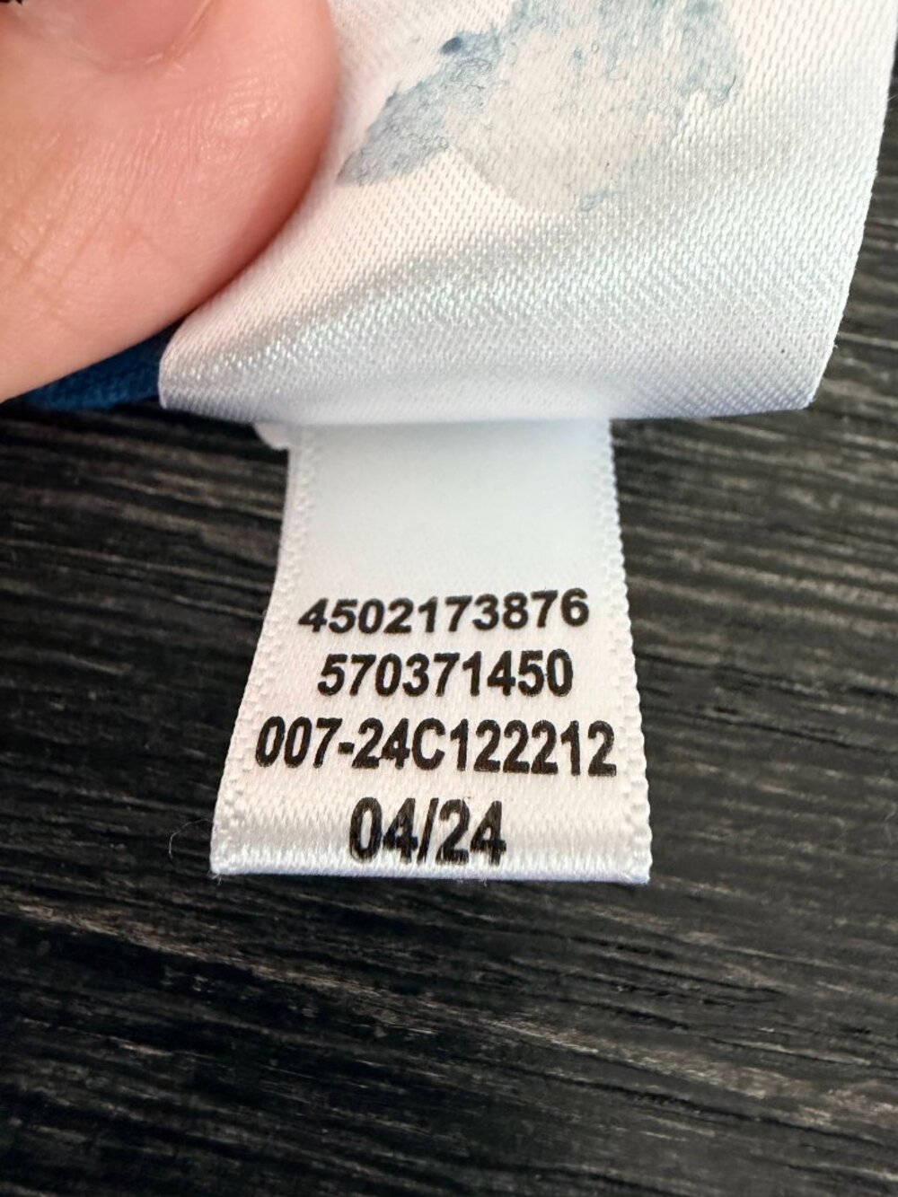2/$30 Chico's Smocked Long Sleeve Tee Scandi Blue XL/ 16 #A3983 - Picture 9 of 12
